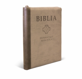 Biblia pierwszego Kościoła z paginatorami, zamykana na suwak